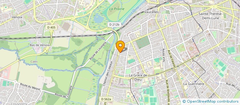 localisation de l'entreprise 820 986 685  à CAEN
