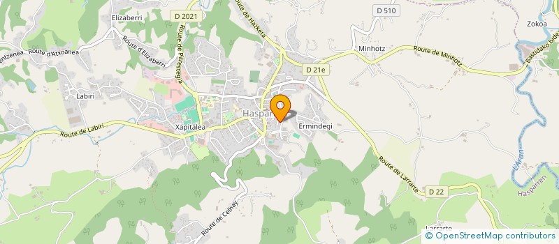 localisation de l'entreprise 820 999 761  à HASPARREN