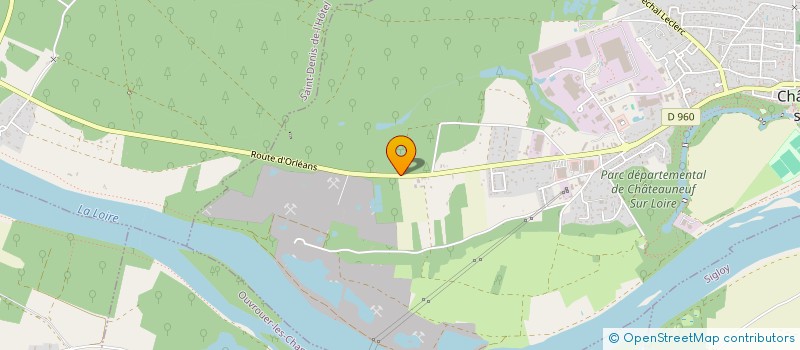 localisation de l'entreprise 821 010 949 à CHATEAUNEUF-SUR-LOIRE