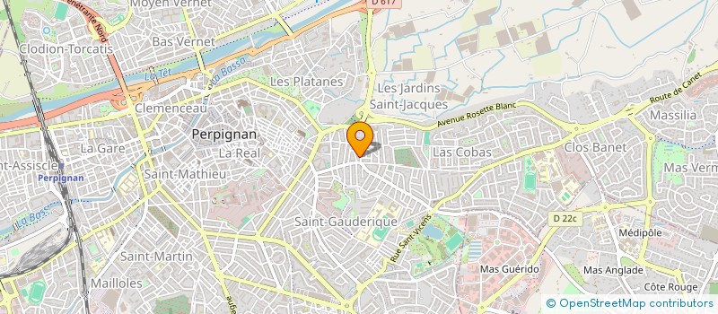 localisation de l'entreprise 821 011 806   PERPIGNAN