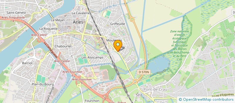 localisation de l'entreprise 821 059 060   ARLES