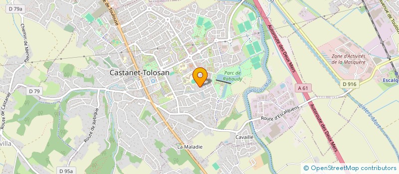 localisation de l'entreprise 821 066 610   CASTANET-TOLOSAN