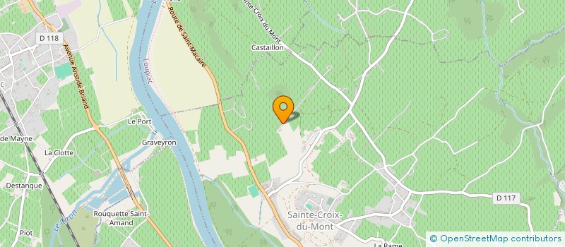 localisation de l'entreprise 821 082 443 à LANGON