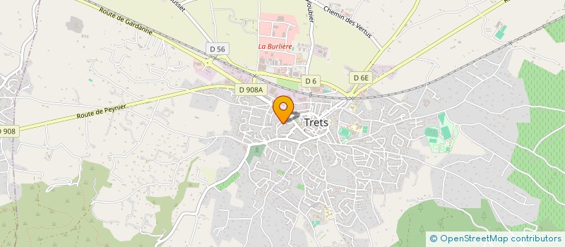 localisation de l'entreprise 821 088 515 à TRETS