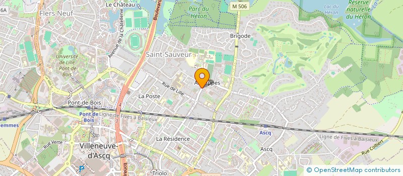 localisation de l'entreprise 821 094 794 à MARCQ-EN-BARŒUL