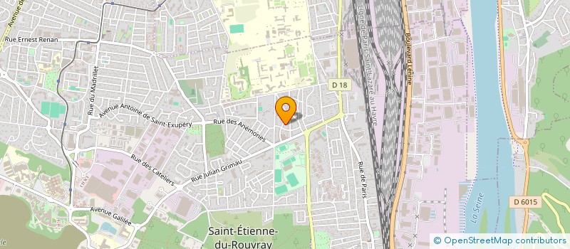 localisation de l'entreprise 821 097 987   SAINT-ETIENNE-DU-ROUVRAY