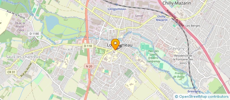 localisation de l'entreprise 821 099 405 à CRETEIL
