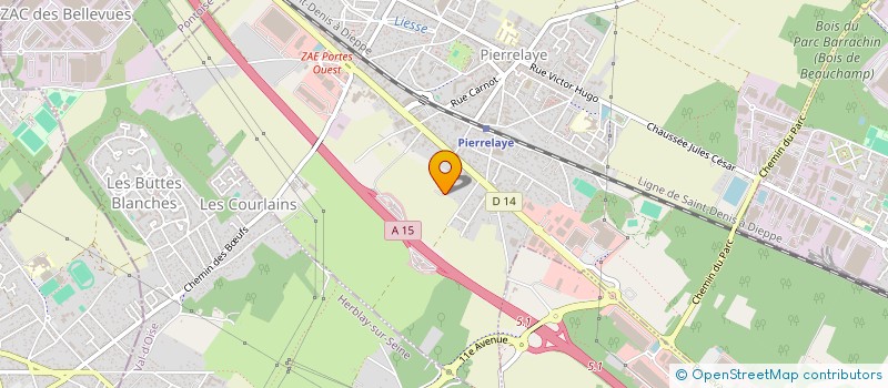 localisation de l'entreprise 821 109 618   PIERRELAYE