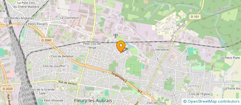localisation de l'entreprise 821 120 789 à FLEURY-LES-AUBRAIS