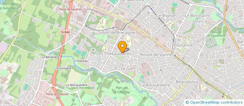 localisation de l'entreprise 821 132 560 à NANTES