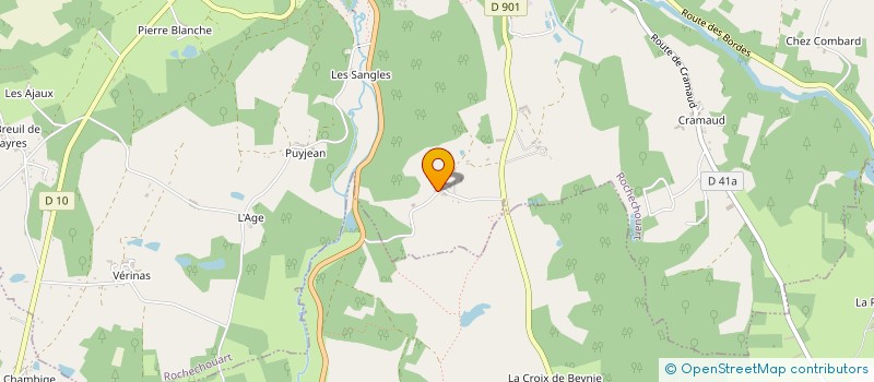 localisation de l'entreprise 821 144 268   ROCHECHOUART