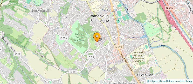 localisation de l'entreprise 821 151 008   TOULOUSE