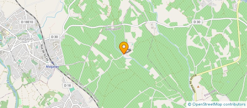 localisation de l'entreprise 821 167 087   PUISSALICON