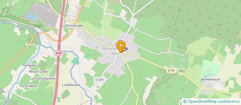 localisation de l'entreprise 821 188 794   CHEMILLE-EN-ANJOU