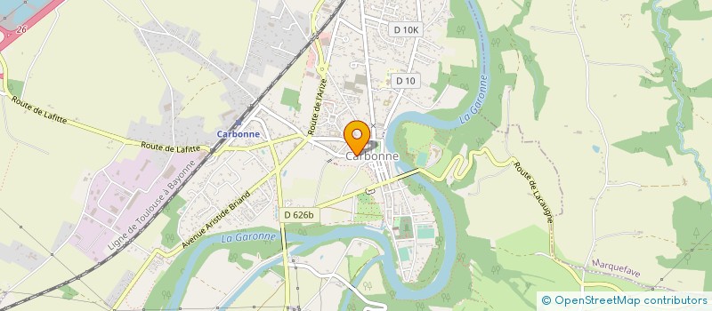 localisation de l'entreprise 821 194 594   CARBONNE