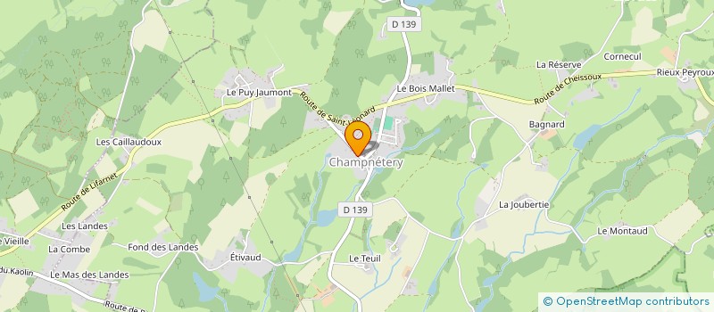 localisation de l'entreprise 821 197 217 à MONTBOUCHER