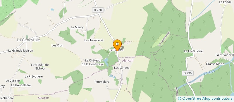 localisation de l'entreprise 821 213 113 à NONANT-LE-PIN