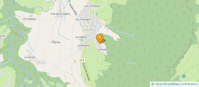 localisation de l'entreprise 821 219 672   GRUFFY