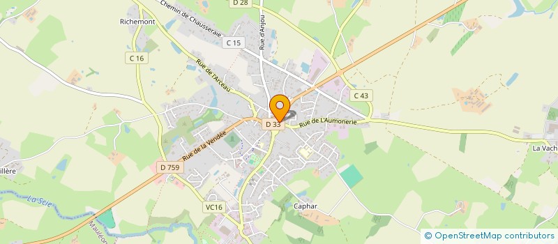 localisation de l'entreprise 821 228 566 à NUEIL-LES-AUBIERS