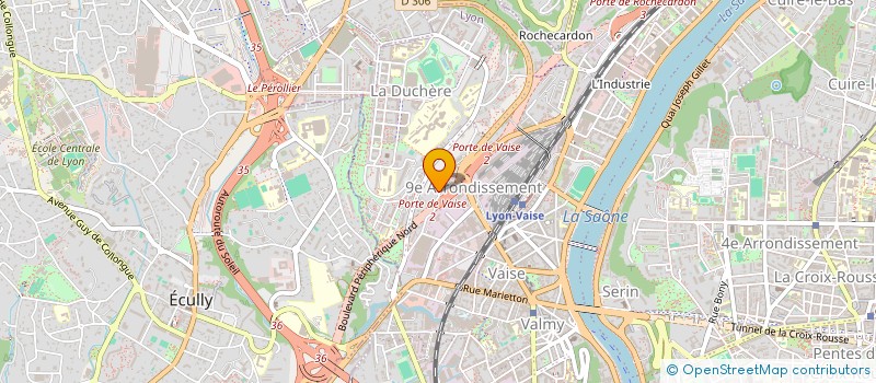 localisation de l'entreprise 821 236 411   LYON