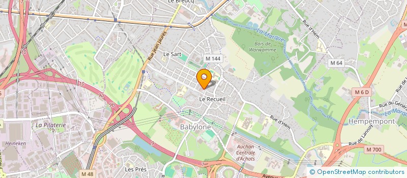 localisation de l'entreprise 821 249 679   SECLIN