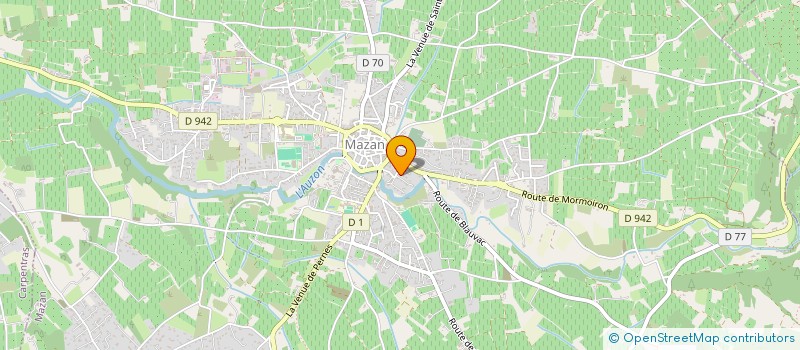 localisation de l'entreprise 821 252 657   MAZAN