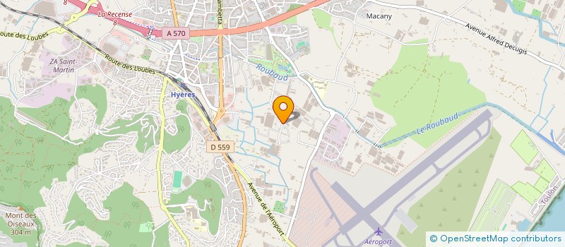 localisation de l'entreprise 821 269 453  à HYERES