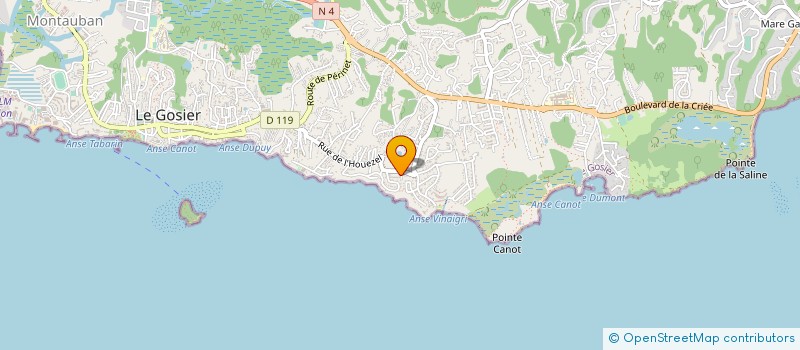 localisation de l'entreprise 821 274 628 à BAIE MAHAULT