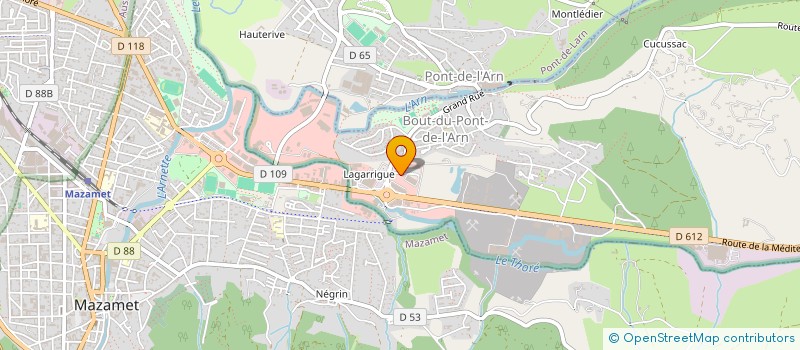 localisation de l'entreprise 821 291 358   CASTRES