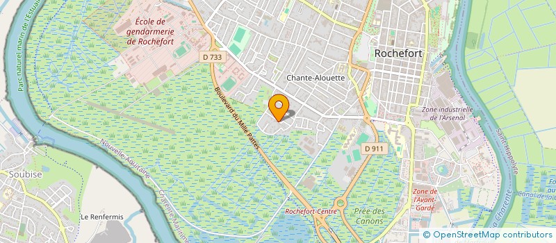 localisation de l'entreprise 821 295 193   ROCHEFORT