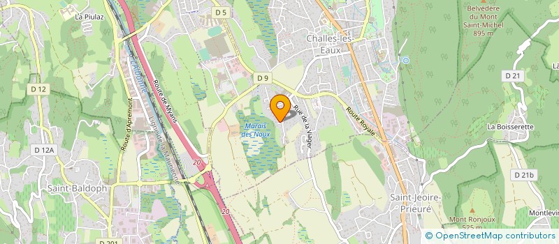 localisation de l'entreprise 821 302 882   SAINT-SORLIN-D'ARVES