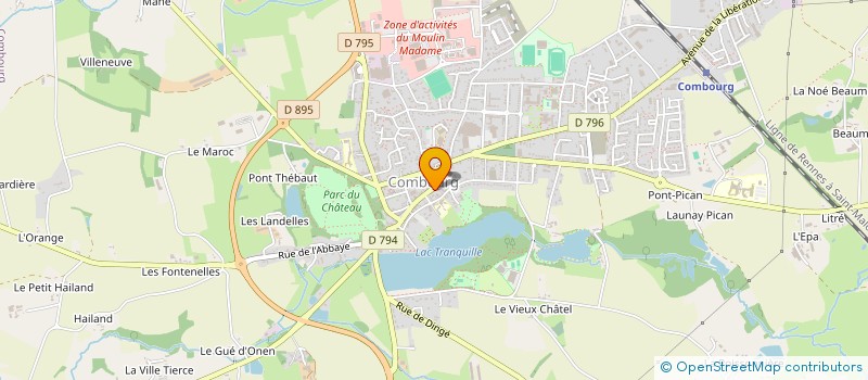 localisation de l'entreprise 821 328 093   SAINT-BROLADRE