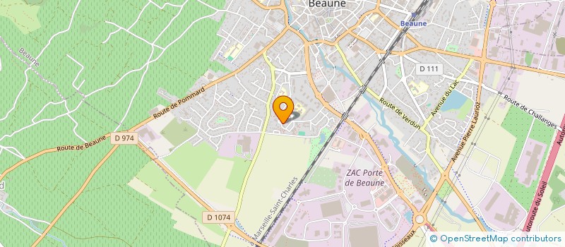 localisation de l'entreprise 821 340 908  à BEAUNE