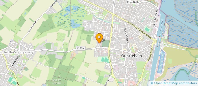 localisation de l'entreprise 821 365 533   OUISTREHAM