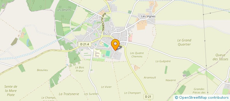 localisation de l'entreprise 821 382 447 à BU