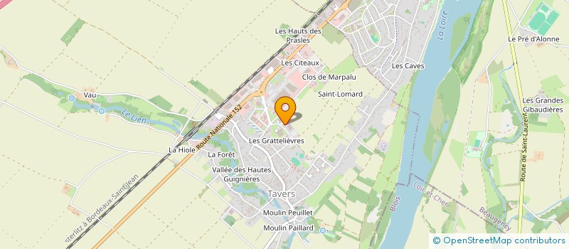 localisation de l'entreprise 821 383 817   TAVERS