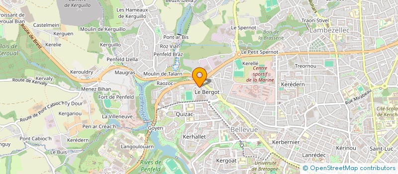 localisation de l'entreprise 821 389 269   BREST