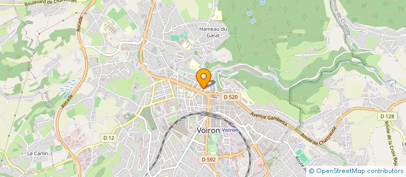 localisation de l'entreprise 821 390 457   VOIRON