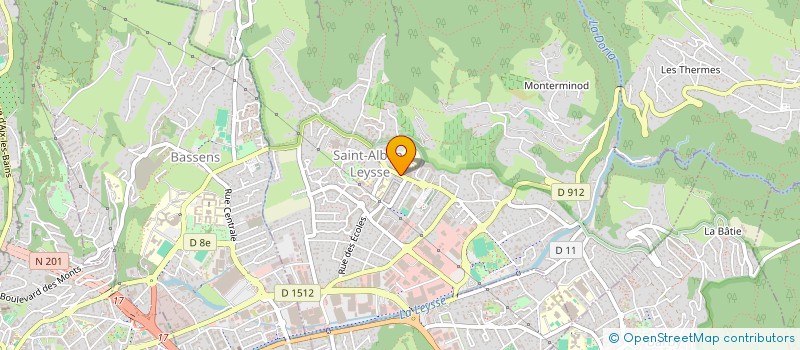localisation de l'entreprise 821 401 197   SAINT-ALBAN-LEYSSE