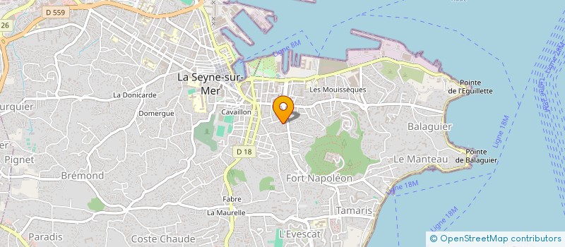localisation de l'entreprise 821 412 541   TOULON