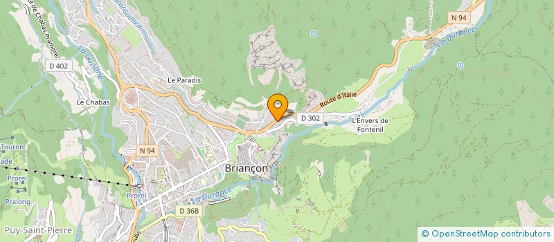 localisation de l'entreprise 821 417 706 à BRIANCON