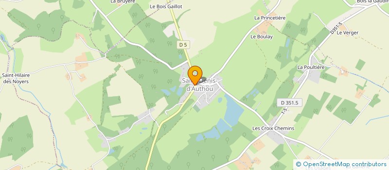 localisation de l'entreprise 821 459 674 à THIRON-GARDAIS