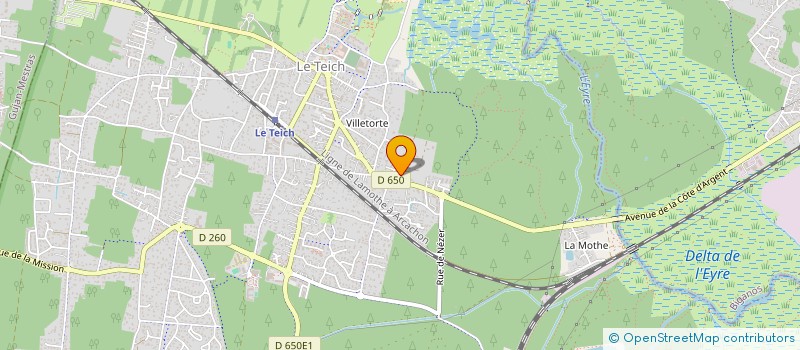 localisation de l'entreprise 821 476 967   LE TEICH