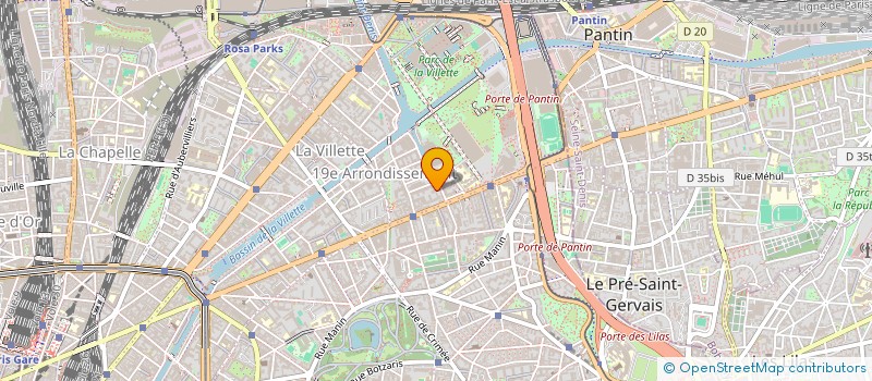 localisation de l'entreprise 821 489 077   PARIS