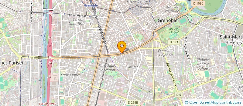 localisation de l'entreprise 821 505 278  à GRENOBLE