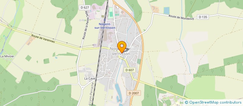 localisation de l'entreprise 821 511 375 à NOGENT-SUR-VERNISSON