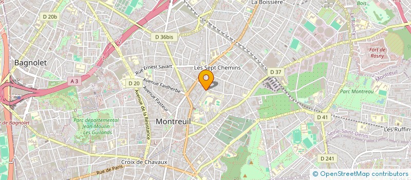 localisation de l'entreprise 821 514 221 à MONTREUIL