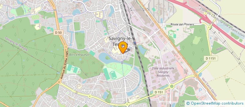 localisation de l'entreprise 821 529 864 à DAMMARIE-LES-LYS