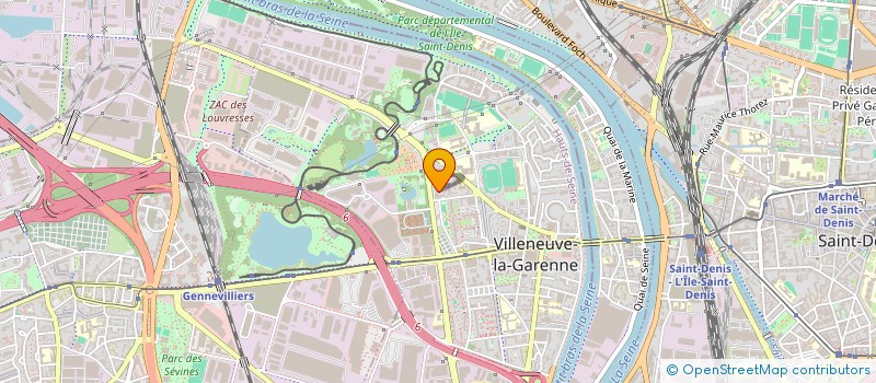 localisation de l'entreprise 821 548 211   VILLENEUVE-LA-GARENNE