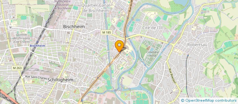 localisation de l'entreprise 821 556 834   BISCHHEIM